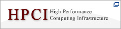 High Performance Computing Infrastructure