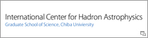 International Center for Hadron Astrophysics